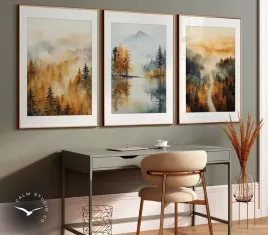 3-szt-zestaw-plakatow-las-jezioro-gory-rozne-wzory-50x70-cm-fine-art-print