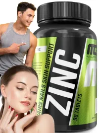 cynk-wlosy-skora-paznokcie-muscle-care-zinc-90-tabs