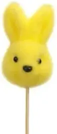 zolty-zajaczek-na-piku-glowa-zajaca-75-cm-wielkanoc-kroliczek-pik-35-cm