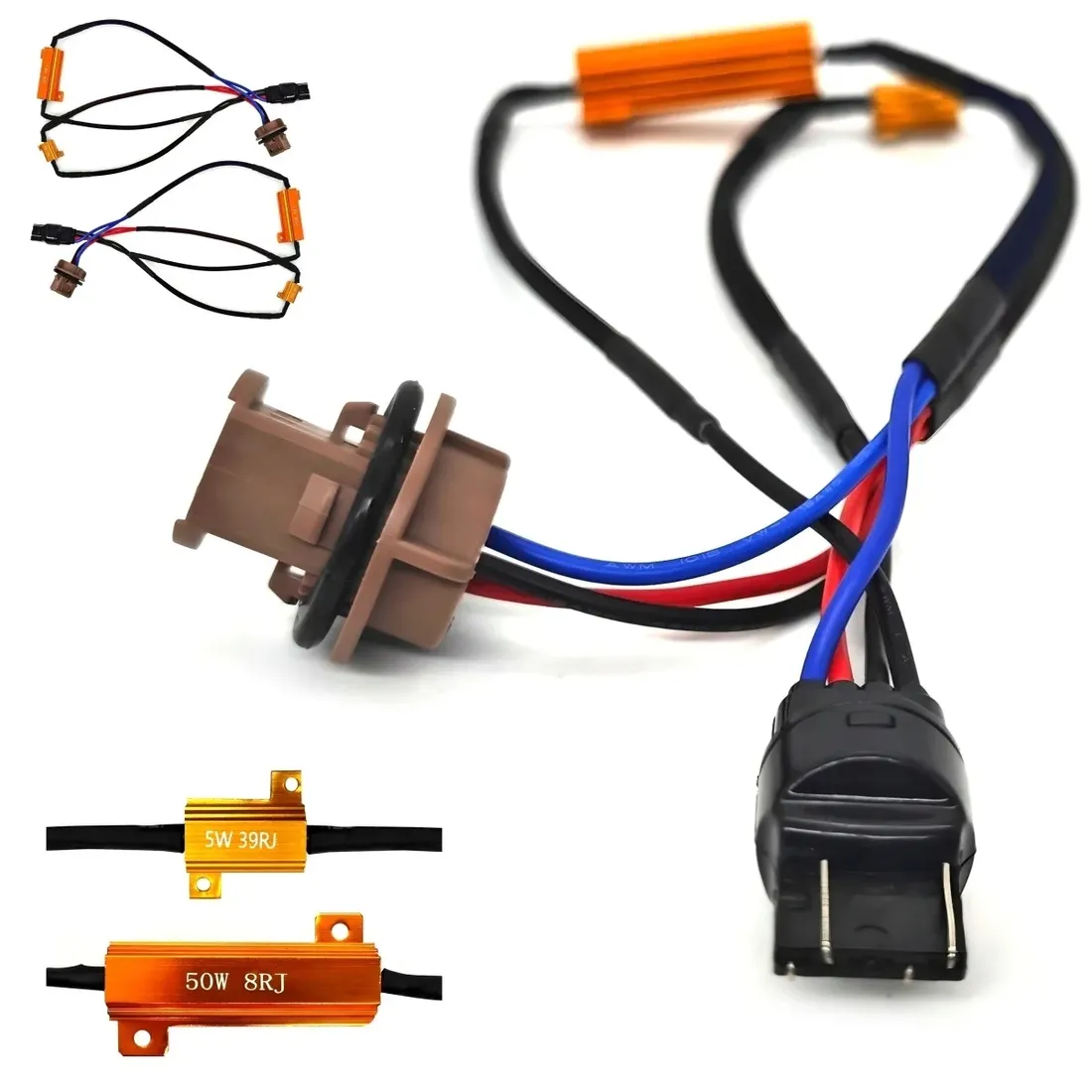 w21-5w-dekoder-bledu-7443-canbus-50w-8-ohm-12v-stan-nowy
