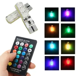 2x-w5w-led-t10-12v-rgb-canbus-pilot-kolory-strob
