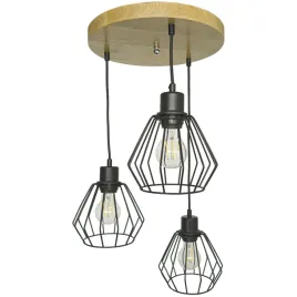lampa-sufitowa-wiszaca-diana-zyrandol-loft-drewniana-dab-3x-diament-stylowa