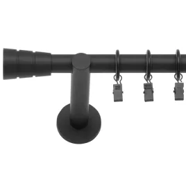 karnisz-pojedynczy-czarny-mat-220-cm-19-mm-duzy-wybor-zakonczen