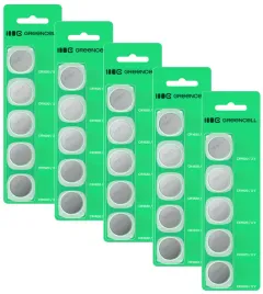 greencell-baterie-litowe-cr1620-3v-70mah-25-sztuk-blister-do-pilota-zegarka