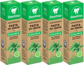 4x-pasta-do-zebow-lagodzaca-z-ekstraktem-z-szalwii-bez-fluoru-dentino-100ml