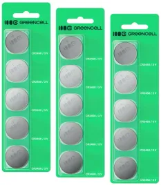 greencell-baterie-litowe-cr2450-3v-600mah-15-szt-do-pilota-zegarka