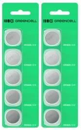 greencell-baterie-litowe-cr1620-3v-70mah-10-sztuk-blister-do-pilota-zegarka
