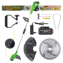 podkaszarka-akumulatorowa-procraft-pta24-bl-20v-3ah-380mm-bezszczotkowa