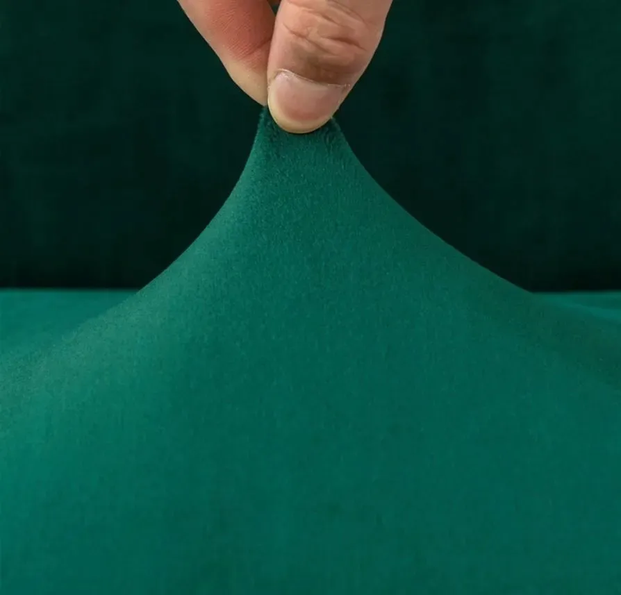 pokrowiec-krzeslo-velvet-plusz-zielony-ciemny-stan-nowy