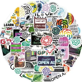 matowe-naklejki-wodoodporne-na-bidon-laptop-telefon-mix-gpt-chat-ai-60szt
