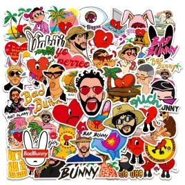 mix-bad-bunny-naklejki-wodoodporne-na-bidon-laptop-telefon-blysk-50-szt