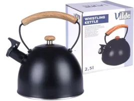 czajnik-czarny-stalowy-z-gwizdkiem-drewniana-raczka-indukcja-gaz-25l