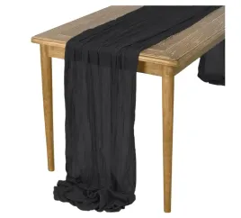 bieznik-boho-marszczony-czarny-rustykalny-na-stol-delikatny-90x300-cm