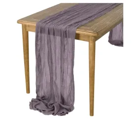 bieznik-boho-marszczony-lila-fioletowy-na-stol-delikatny-90x300-cm