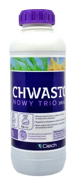 CHWASTOX NOWY TRIO 1L 390 SL NA CHWASTY DO TRAWY TRAWNIKÓW ŚRODEK OPRYSK