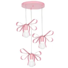 dziecieca-lampa-wiszaca-emma-pink-3xe27-rozowa