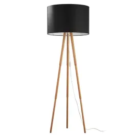 elegancka-nowoczesna-lampa-podlogowa-czarna-drewno