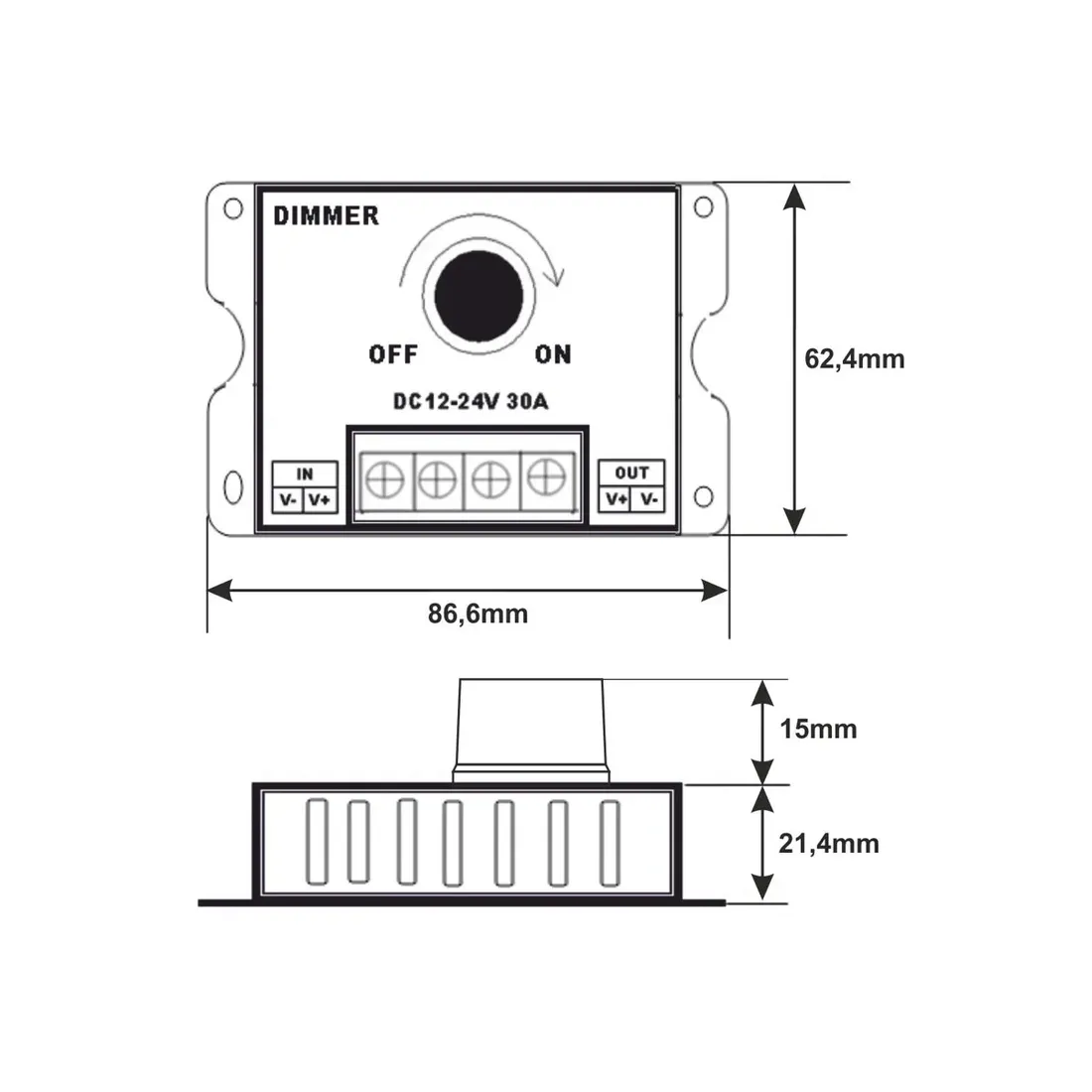 sciemniacz-manualny-led-30a-stan-nowy