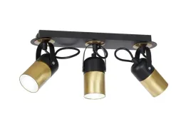 lampa-sufitowa-reflektor-3xgu10-czarno-zlota