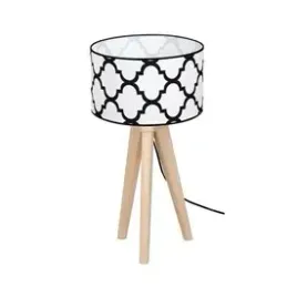 drewniana-lampa-biala-koniczyna-stolowa-trojnog