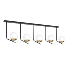 lampa-sufitowa-czarno-zlota-carina-5x-e14