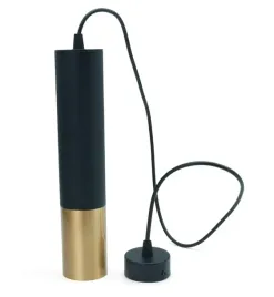 lampa-wiszaca-gu10-tuba-slim-czarna-zlota-29cm