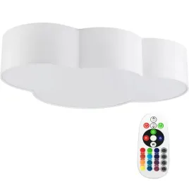 lampa-dziecieca-plafon-biala-chmura-rgb-ciepla