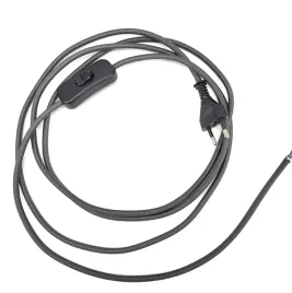 przewod-w-oplocie-25m-kabel-z-wlacznikiem-grafit