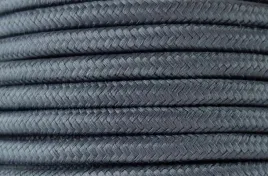 przewod-w-oplocie-kabel-2x075-ciemny-szary-1m