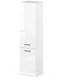 szafka-kuchenna-stojaca-slupek-kuchenny-dolna-kosz-cargo-bialy-polysk-60cm