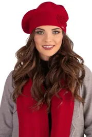 vivisence-7007kmpl-cieply-komplet-beret-i-szalik-czerwony