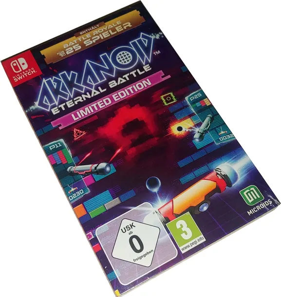 ARKANOID: ETERNAL BATTLE - LIMITED EDITION / NOWA / PL / SWITCH / KARTRIDŻ