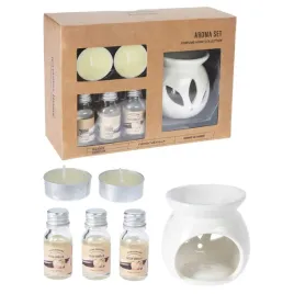 zestaw-kominek-zapachowy-z-3-olejkami-tealighty-ceramiczny-dekoracyjny