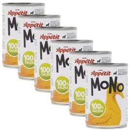comfy-appetit-monobialkowa-karma-mokra-dla-psa-kaczka-zestaw-6x400g