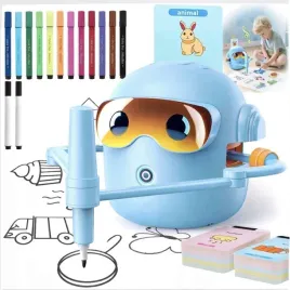 interaktywny-robot-edukacyjny-do-rysowania-i-nauki-angielskiego-z-kartami