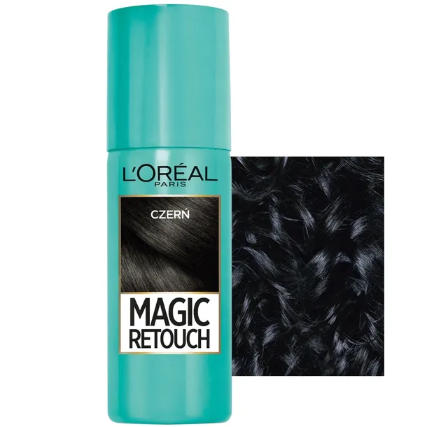 L'Oreal Paris Magic Retouch Spray Do Włosów Retusz Odrostów Czerń 75ml
