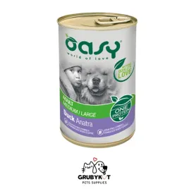 mokra-karma-dla-psa-oasy-one-protein-kaczka-puszka-400g