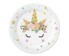 talerzyki-papierowe-jednorozec-18cm-6szt-roczek-baby-shower