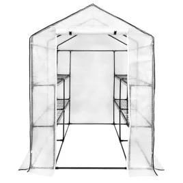 mini-tunel-szklarniowy-z-polkami-szklarnia-14x14x2m-bialy-szklarnia-folia