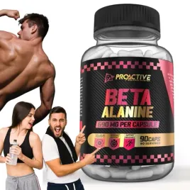 beta-alanina-wytrzymalosc-sila-pompa-proactive-beta-alanine-690mg-90-kaps