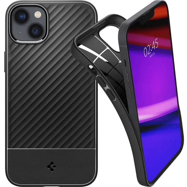 case-etui-plecki-spigen-core-armor-iphone-14-matte-black-czarne