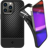 plecki-case-etui-spigen-core-armor-do-apple-iphone-14-pro-max-matte-czarne-zalaczone-wyposazenie-szklo-hartowane
