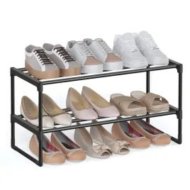 metalowy-stojak-szafka-na-buty-2-poziomy-przechowywania-skladany-czarny