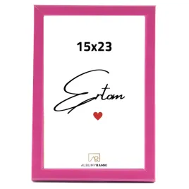 ramka-na-zdjecie-waska-15x23-rozowa-photo-aura-pink-dziecieca