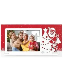 ramka-na-zdjecie-10x15-czerwona-mikolaj-xmas-snow