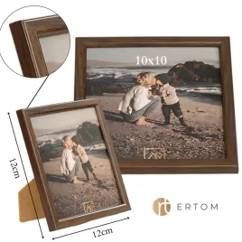 ramka-na-zdjecie-kwadratowa-10x10-brazowa-loft