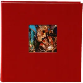 album-czerwony-10x15-200-na-zdjecia-wsuwane