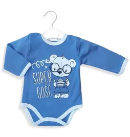body-niemowlece-dlugi-rekaw-bawelna-56-super-gosc