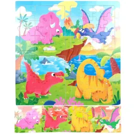 edukacyjne-duze-puzzle-drewniane-4-ukladanki-64-el