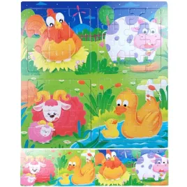 edukacyjne-duze-puzzle-drewniane-4-ukladanki-64-el